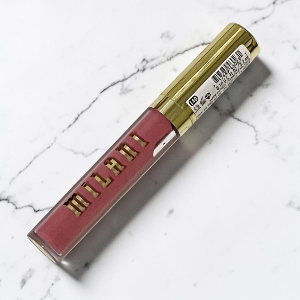 Milani Stay Put Liquid Lip Matte Longwear Lipstick 0.10 oz 140 The Moment Rose